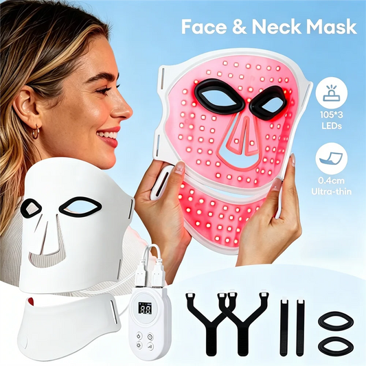 7 Colors Photon Face Neck Beauty Mask