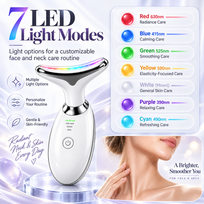 EMS neck and face massage