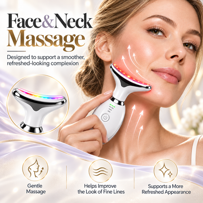 EMS neck and face massage