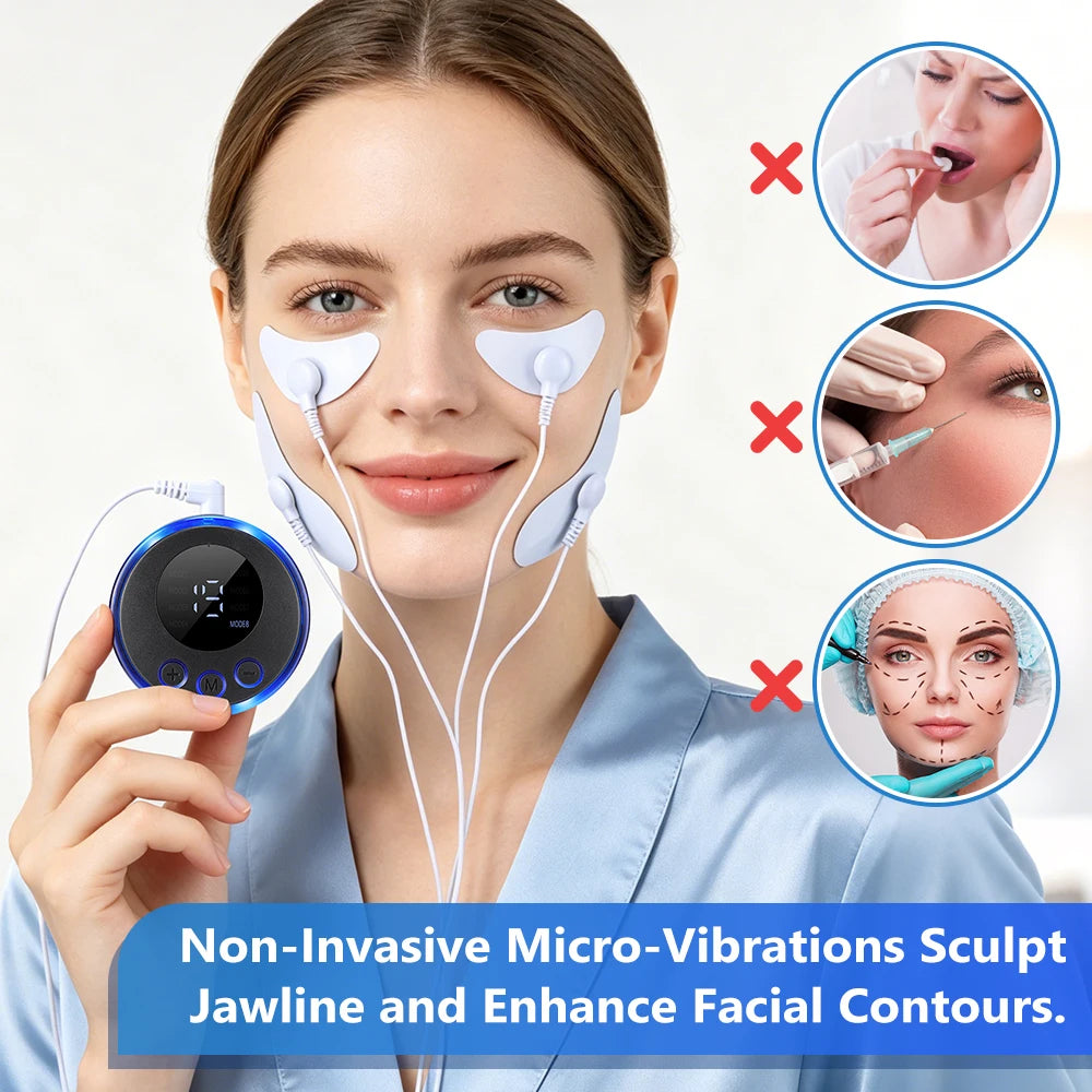 EMS Facial Lifting Massager Face Beauty Machine