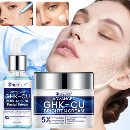 SUYARUN GHK-CU Cream & Serum - Anti-Aging Facial Moisturizer