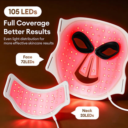 7 Colors Photon Face Neck Beauty Mask