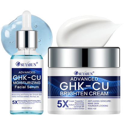 SUYARUN GHK-CU Cream & Serum - Anti-Aging Facial Moisturizer