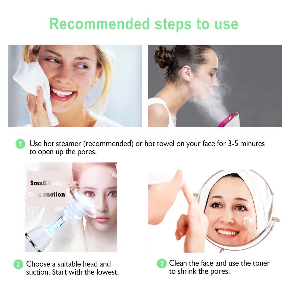 Blackhead Remover Vacuum Pore Cleaner